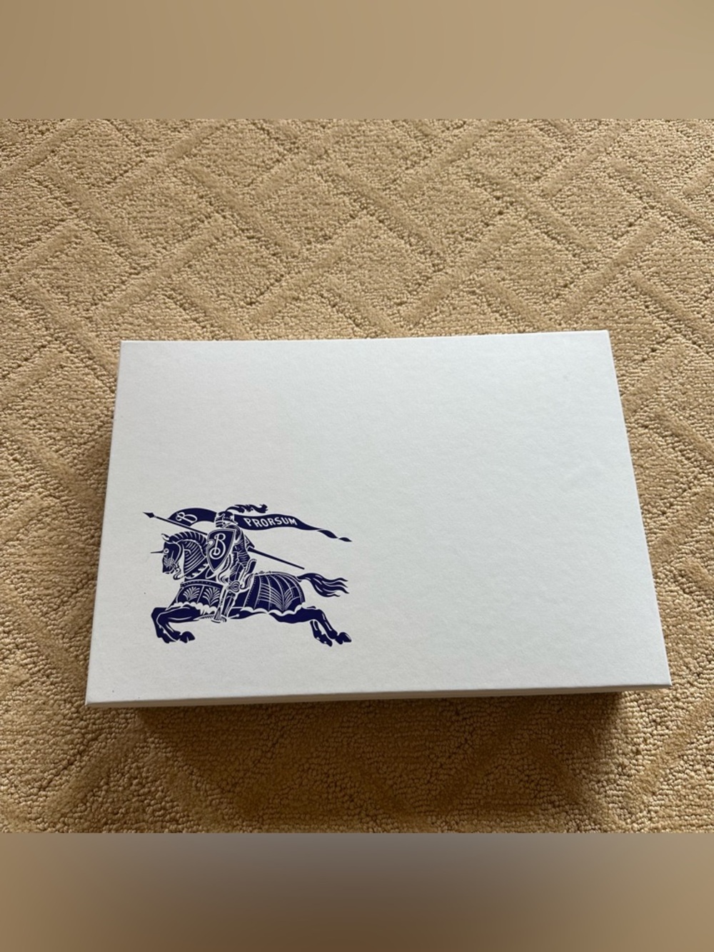 Burberry Scarf Box 14" x 10" with wrapping